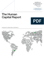 Human Capital Report 2013 - WEF