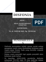 DISFONIA