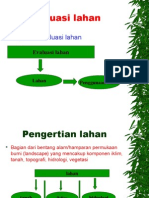 STELA Dasar Evaluasi Lahan FAO