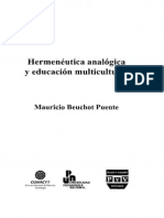 Hermeneutica Analogica Y Educacion Multicultural