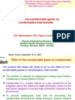 Effect of Non-Condensable Gas On Condensation Heat Transfer