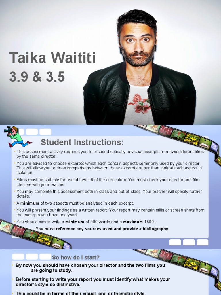 taika waititi 3 9 edited without clips | Cinema | Leisure