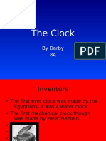 The Clock: by Darby 8A