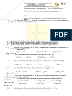 Examen de Matemáticas II Quinto Bimestre Ciclo Escolar 2014- 2015