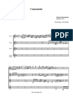 Canzonetta. BuxWV168 Score