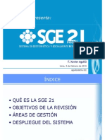 Presentación SGE 21 en Lima
