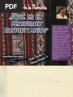 Julieta Paredes, Adriana Guzman - El tejido de la Rebeldia. Qué es el feminismo comunitario.pdf