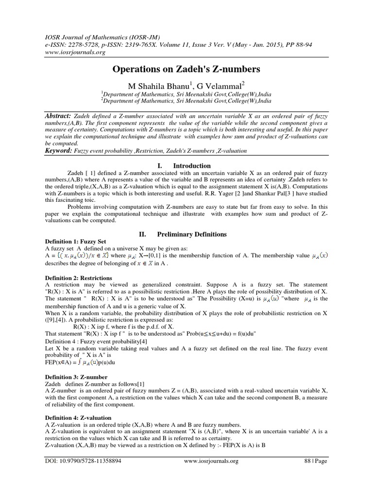 operations-on-zadeh-s-z-numbers-pdf-probability-distribution