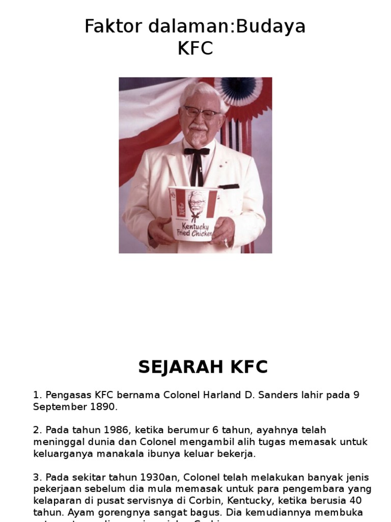 KFC | PDF