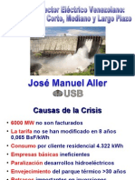 Crisis Sistema Eléctrico en Venezuela - Jose Manuel Aller, 9/2/2010