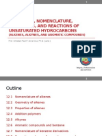 Unsaturated Hydrocarbons - Alkenes, Alkynes, and Aromatic Compounds