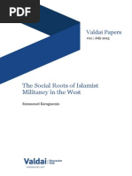 Download The Social Roots of Islamist Militancy in the West by Valdai Discussion Club SN270162538 doc pdf
