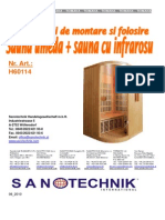 Sauna Calipso H60114 RO