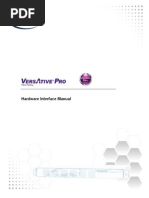 VersAtivePro Hardware Guidelines