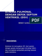 Atresia Pulmonal DG Defek Septum Ventrikel