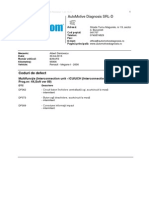 Coduri de Defect: Automotive Diagnosis SRL-D