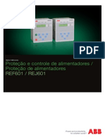 Relé de Proteção e Controle REF601 - REJ601 ABB - Catálogo - PT PDF