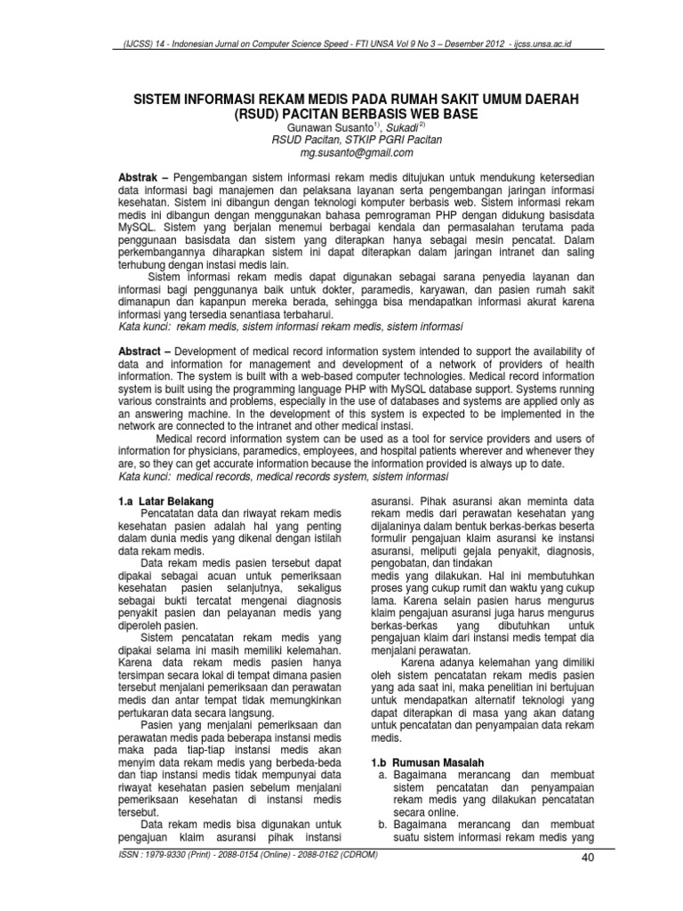 Ipi268560 Pdf Simrs Rekam Medis Pdf