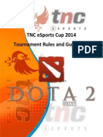 TNC Esports Cup 2014 Tournament Rules and Guidelines