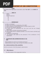 CBO Registration Requirements in Kenya | PDF | Government