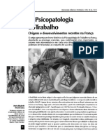 Texto 2 - A Psicopatologia Do Trabalho