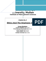 Bahauddin Zakariya University, Multan: Ethics and The Employee (Part II)