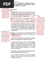 Download Debunked Israeli Statement on Children and Armed Conflict  by State of Palestine SN270189205 doc pdf