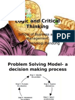Logic and Critical Thinking - Root Cause Analysis Rev 1.0