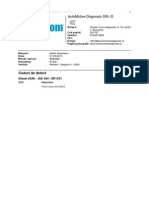 Coduri de Defect: Automotive Diagnosis SRL-D