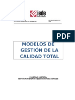 Modelos de gestión de calidad 