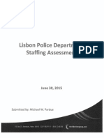 Lisbon Police Personnel Study