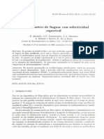 Interferometro de Sagnac Con Selectividad Espectral