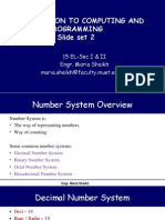 Number Systems and Its Conversion