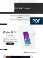 ASSOCIATE Contents: Associate 04. Galaxy Note 4 Ver. 9.0 2015-03-09