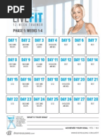 Jamie Eason Livefit Calendar