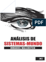 Wallerstein Immanuel, Analisis de Sistemas-Mundo PDF