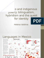 Chicano and Indigenous Poetry