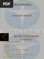 Ergonomia conceitos básicos