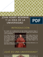 John Henry Newman y la idea de la universidad