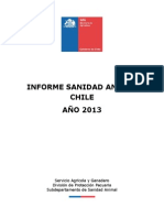 Informe Sanidad Animal 2013 - Chile