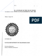 Asphalt Rubber: A Summary of The Use of Crumb Rubber in Hot Mixes: Kansas Experience 1990 - 2000