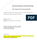 Cognitive, Emotional and Social Markers of Serial Murdering, 2013