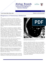 Radiology Rounds of PE