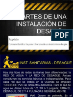 Partes de Una Instalación Sanitaria