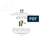 Trabajo de Adscripción Minería de Datos Diseño y Administración de Datos