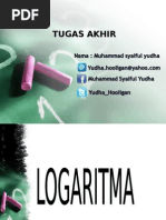 Download Logaritma by Yudhajr SN270219042 doc pdf