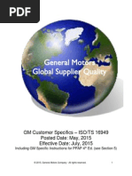 GM Customer Specifics - Rev 05-07-15