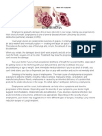 Emphysema Gradually Damages the Air Sacs