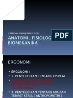 Anatomi, Fisiologi Dan Biomekanika
