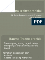 Trauma Trakeobronkial